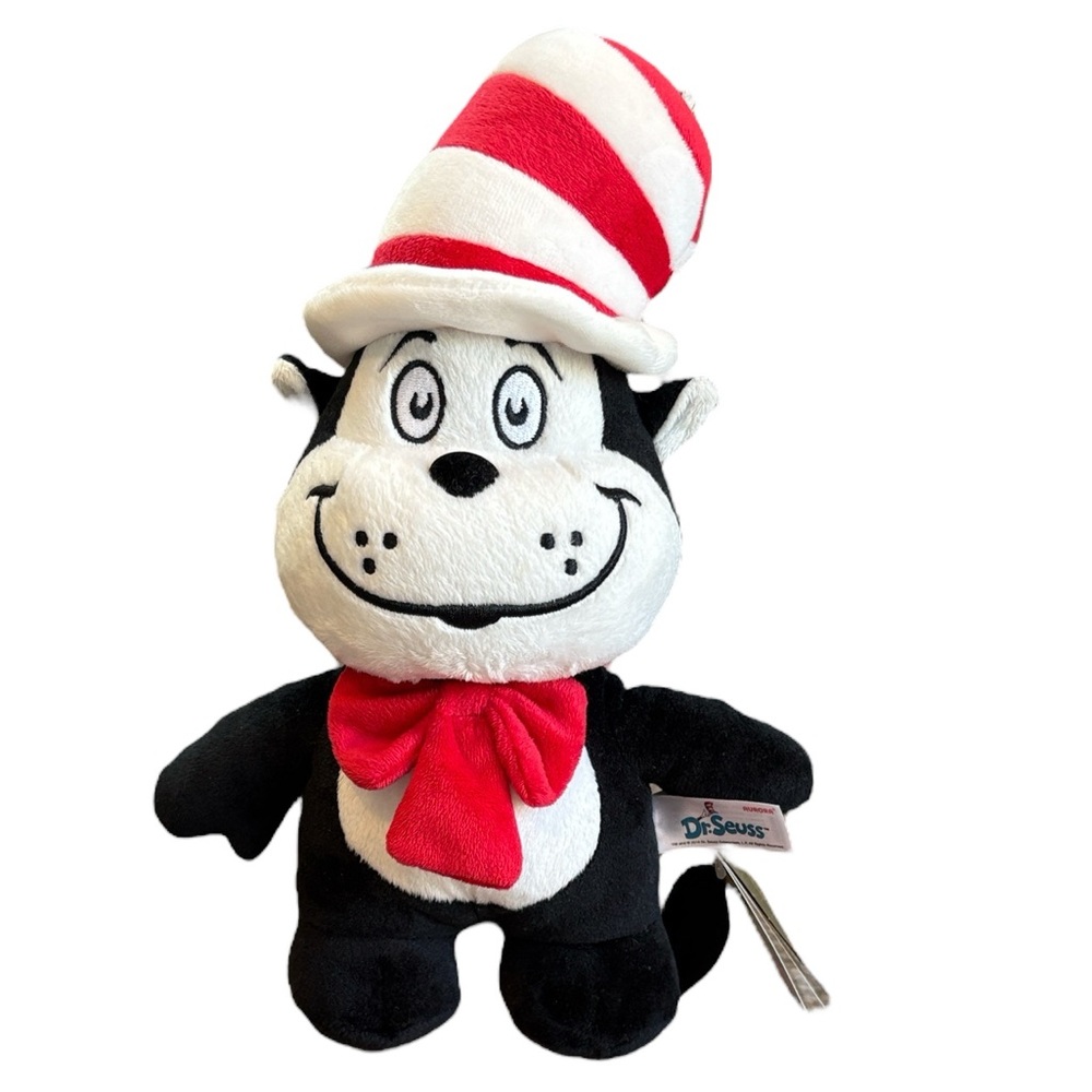 Aurora Dr. Seuss Cat In The Hat Plushie 11"H NWT